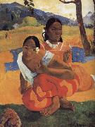 Paul Gauguin When you get married oil on canvas